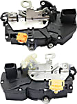 2009 Chevrolet Tahoe - Front, Driver and Passenger Side Door Lock Actuator, Latch And Actuator Assembly; Except Built In Mexico