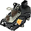 2009 Chevrolet Tahoe - Front, Driver and Passenger Side Door Lock Actuator, Latch And Actuator Assembly; Except Built In Mexico