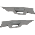 2015 GMC Sierra 1500 - Set of 2 Front, Driver and Passenger Side Gray Interior Door Handle,  Includes (2) Interior Door Handle