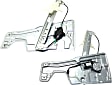 2009 Pontiac Torrent Base - Front, Driver and Passenger Side Power Window Regulator, With Motor, If Interior Handle Has 3 Bolts, Handle Tab/Bracket May Have To Be Modified/Bent