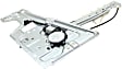 2009 Pontiac Torrent Base - Front, Driver and Passenger Side Power Window Regulator, With Motor, If Interior Handle Has 3 Bolts, Handle Tab/Bracket May Have To Be Modified/Bent