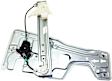 2009 Pontiac Torrent Base - Front, Driver and Passenger Side Power Window Regulator, With Motor, If Interior Handle Has 3 Bolts, Handle Tab/Bracket May Have To Be Modified/Bent