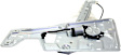 2009 Pontiac Torrent Base - Front, Driver and Passenger Side Power Window Regulator, With Motor, If Interior Handle Has 3 Bolts, Handle Tab/Bracket May Have To Be Modified/Bent