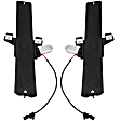 Front, Driver and Passenger Side Window Regulators, Power, Wagon