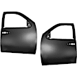 Front, Driver and Passenger Side, Outer Door Panels, CAPA CERTIFIED