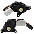 Rear, Driver and Passenger Side  Window Motor