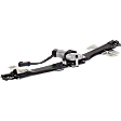Rear, Driver and Passenger Side Power Window Regulator, With Motor