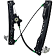 Rear, Driver and Passenger Side Power Window Regulator, Without Motor