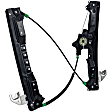 Rear, Driver and Passenger Side Power Window Regulator, Without Motor