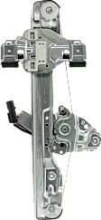 Rear, Driver and Passenger Side Window Regulators, Power