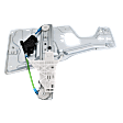 Rear, Driver and Passenger Side Window Regulators, Power