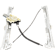 2013 Dodge Grand Caravan - Front, Driver and Passenger Side Power Window Regulator, With Motor, 6-Pin Plug