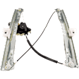 2013 Dodge Grand Caravan - Front, Driver and Passenger Side Power Window Regulator, With Motor, 6-Pin Plug
