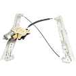 2013 Dodge Grand Caravan - Front, Driver and Passenger Side Power Window Regulator, With Motor, 6-Pin Plug