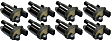 2014-2021 GMC Sierra 1500 - Ignition Coils, Set of 8, Round Coil