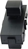 Front and Rear, Driver and Passenger Side Window Switch Black