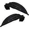 Rear, Driver and Passenger Side Fender Liner