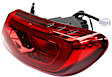 Driver and Passenger Side, Outer Tail Lights, with Bulbs, LED, Clear and Red Lens, CAPA Certified
