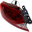 Driver Side, Inner And Outer Halogen/LED Combo Tail Light, With bulb(s), OE Replacement, CAPA Certified