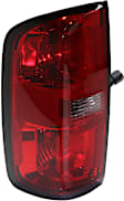 Driver and Passenger Side Halogen Tail Light, With bulb(s), OE Replacement