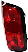 Driver and Passenger Side Halogen Tail Light, With bulb(s), OE Replacement
