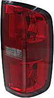 Driver and Passenger Side Halogen Tail Light, With bulb(s), OE Replacement, CAPA Certified