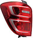 Driver and Passenger Side Halogen Tail Light, With bulb(s), OE Replacement