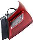 Driver and Passenger Side, Inner and Outer Halogen Tail Light, With bulb(s), OE Replacement
