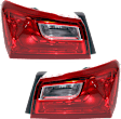 2023 Chevrolet Malibu - Driver and Passenger Side, Outer Halogen Tail Light, With bulb(s), Mounts on Body, OE Replacement