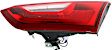 Driver and Passenger Side, Inner and Outer Halogen/LED Combo Tail Light, With bulb(s), OE Replacement