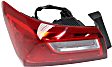 Driver Side, Inner And Outer Halogen Tail Light, With bulb(s), OE Replacement