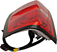 Driver and Passenger Side Halogen Tail Light, With bulb(s), OE Replacement