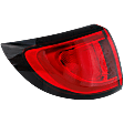 Driver and Passenger Side, Outer LED Tail Light, With bulb(s), OE Replacement, CAPA Certified