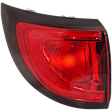 2019 Chrysler Pacifica - Driver and Passenger Side, Outer Halogen Tail Light, With bulb(s), Mounts on Body, OE Replacement, CAPA Certified