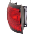 2019 Chrysler Pacifica - Driver and Passenger Side, Outer Halogen Tail Light, With bulb(s), Mounts on Body, OE Replacement, CAPA Certified