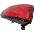 2019 Chrysler Pacifica - Driver and Passenger Side, Outer Halogen Tail Light, With bulb(s), Mounts on Body, OE Replacement, CAPA Certified