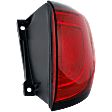 Passenger Side, Inner and Outer Tail Lights, with Bulbs, LED, Mounts On Body and Liftgate, CAPA CERTIFIED