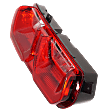 Driver and Passenger Side LED Tail Light, With bulb(s), OE Replacement