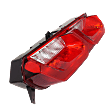 Driver and Passenger Side LED Tail Light, With bulb(s), OE Replacement