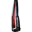 2015-2020 Cadillac Escalade - Driver and Passenger Side Halogen Tail Light, With bulb(s), OE Replacement