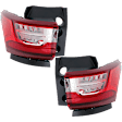 Driver and Passenger Side LED Tail Light, With bulb(s), OE Replacement, CAPA Certified