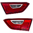 2017 Chevrolet Malibu - Driver and Passenger Side, Inner LED Tail Light, With bulb(s), Mounts on Luggage Lid, OE Replacement, CAPA Certified