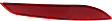 Rear, Driver and Passenger Side Bumper Reflector,, CAPA Certified