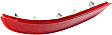 Rear, Driver and Passenger Side Bumper Reflector, CAPA Certified
