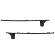 Rear, Driver and Passenger Side Bumper Brackets, Side Support