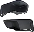 Rear, Driver and Passenger Side Bumper Trims, Primed, For Models Without Parking Aid Sensor