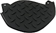 Driver and Passenger Side Bumper Step Pad, Black, with Corner Step