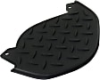 Driver and Passenger Side Bumper Step Pad, Black, with Corner Step