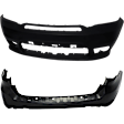 Front and Rear Primed Bumper Cover