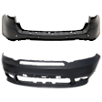 Front and Rear Primed Bumper Cover
